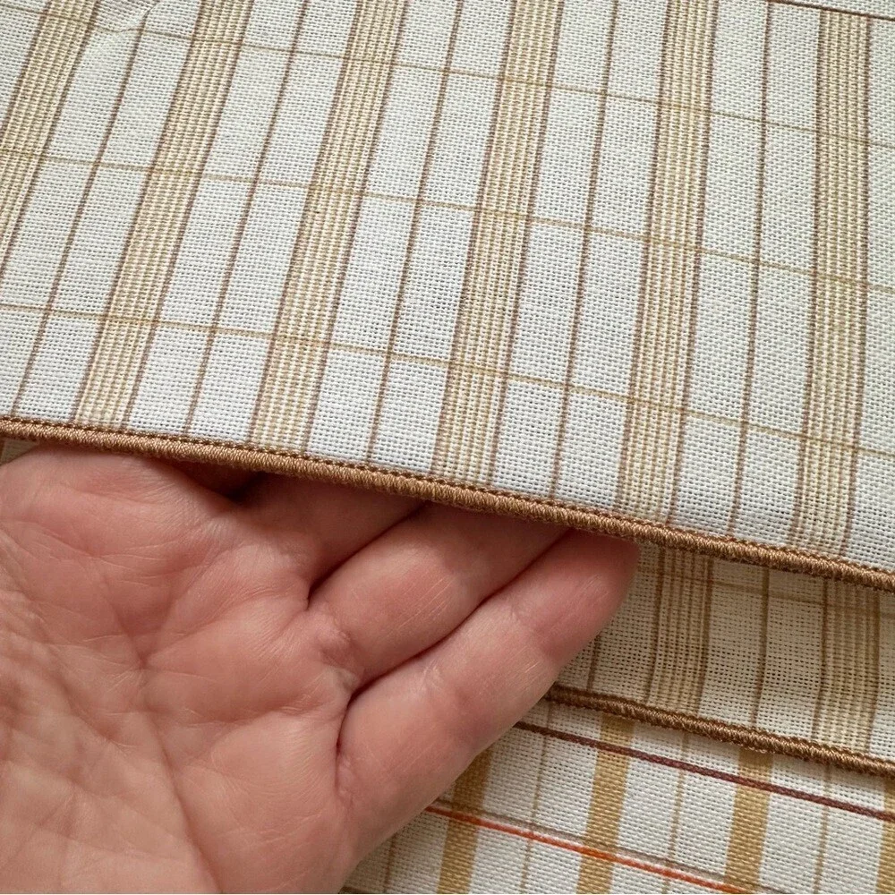 Vintage 60s 70s Vallesusa Casa Set of 12 100% Cotton Made in Italy Table Linens